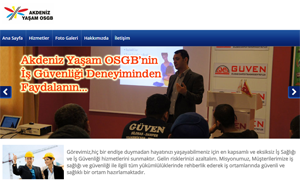 Akdeniz Yasam OSGB Web Sitesi Yayında