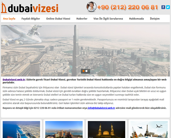 Dubai Vizesi Almanın En Kolay Yolu Dubaivizesi.web.tr